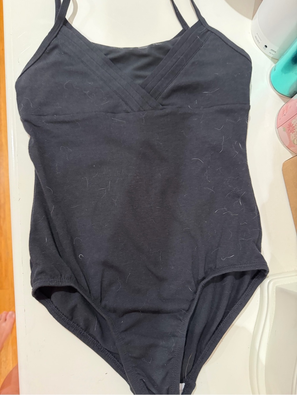 Black leotard